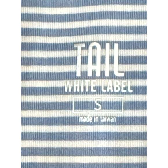 TAIL Sleeveless Stripe Colorblock Quarter Zip Golf Activewear Top Small - Picture 8 of 8